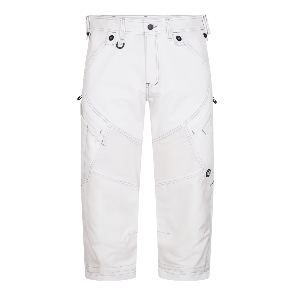X-treme Handwerker 3/4-Hose mit 4-Wege-Stretch 3 weiss CH64