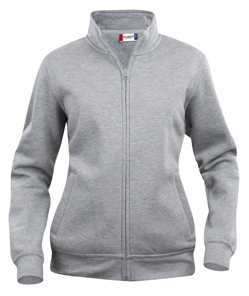 Basic Cardigan Women 95 graumeliert S