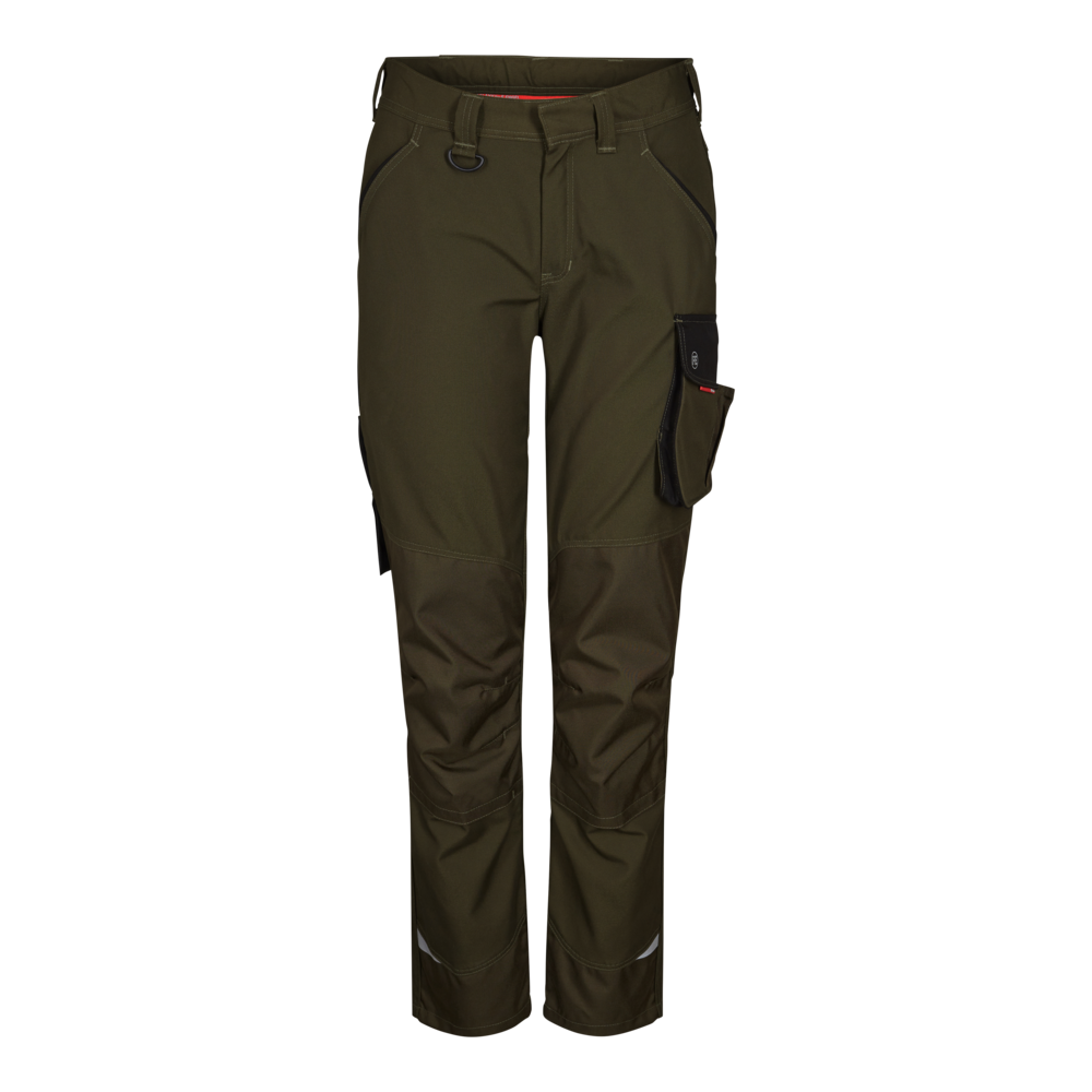 F. Engel Galaxy Damen Bundhose mit Schenkeltaschen 5320 waldgrün/schwarz CH44