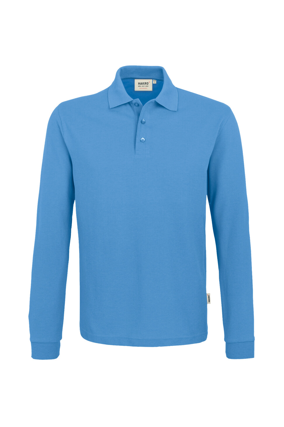 Hakro Mikralinar-Poloshirt lang 041-malibublau XL