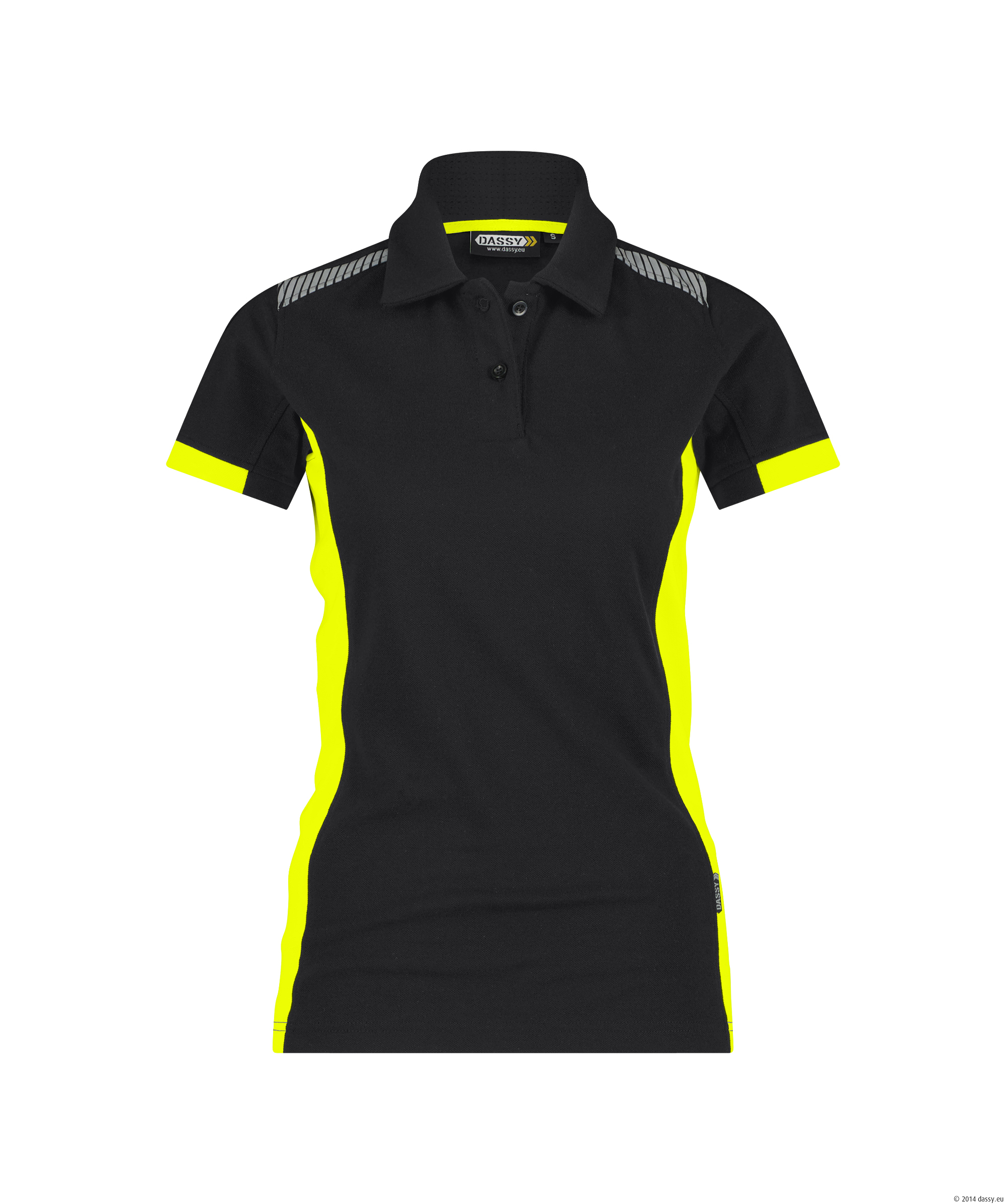 DASSY® Veracruz Women 6790-schwarz-neongelb XL