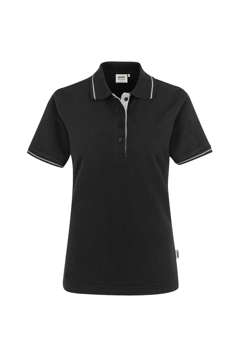 Hakro Casual Damen Poloshirt 005-schwarz M