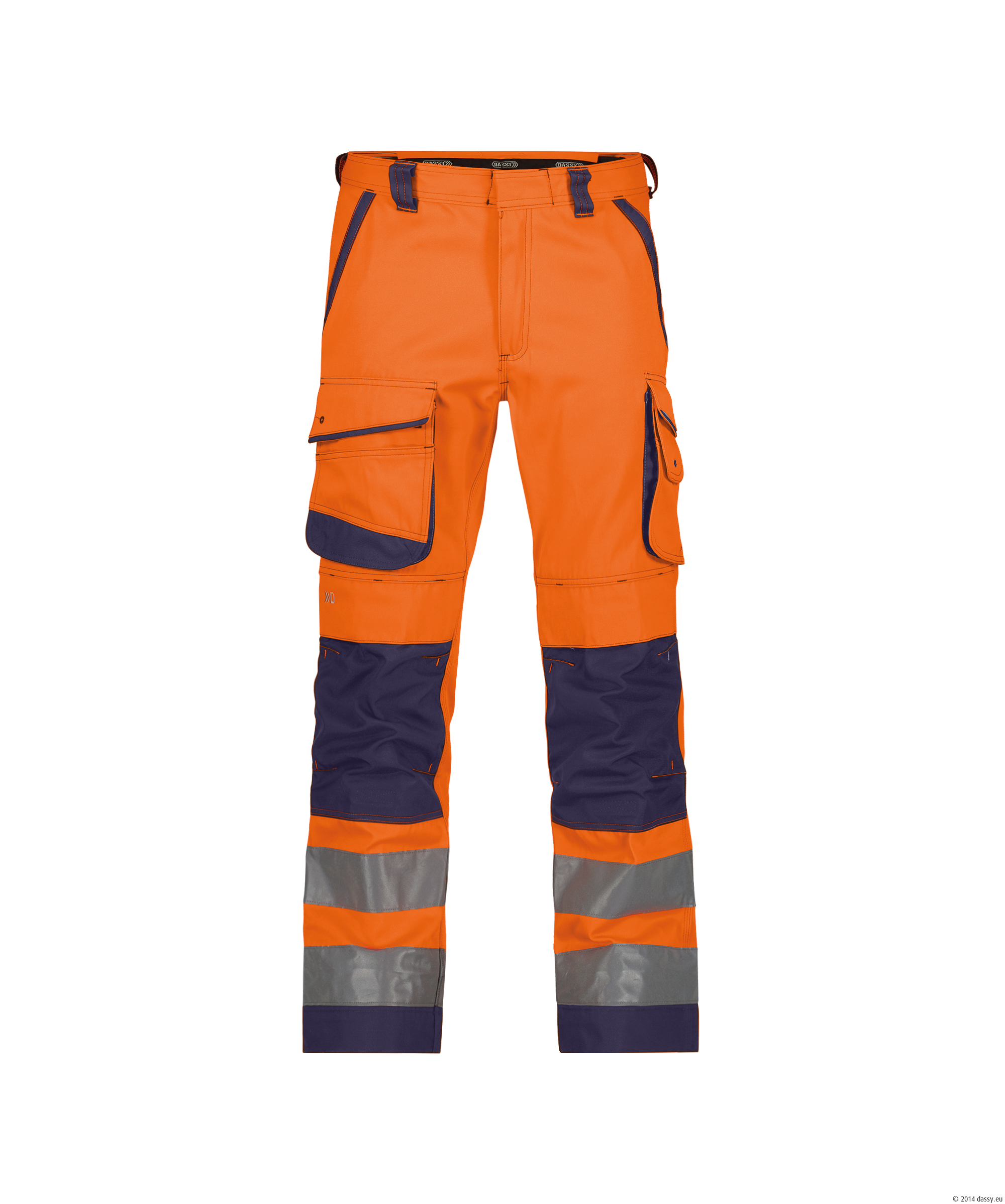 DASSY® Chicago 6681-neonorange-dunkelblau Minus, 52