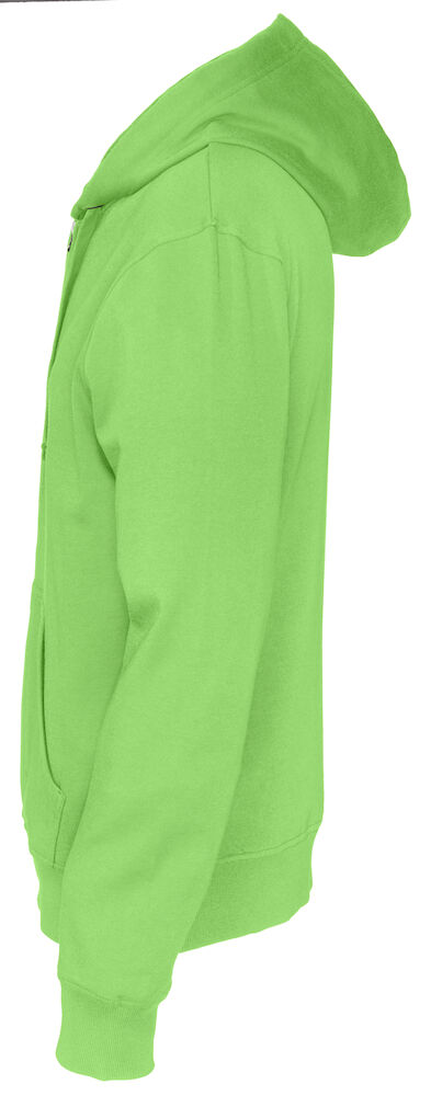 Full Zip Hood Man 645 green 2XL