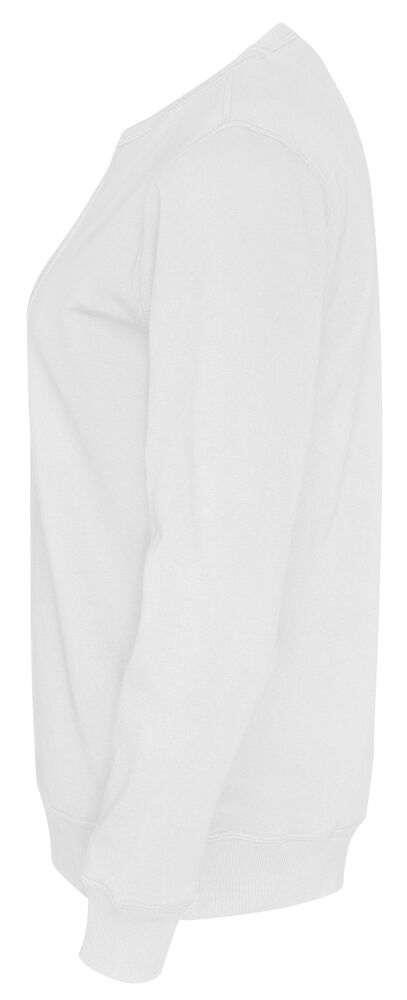 Crew Neck Unisex 100 white XXS