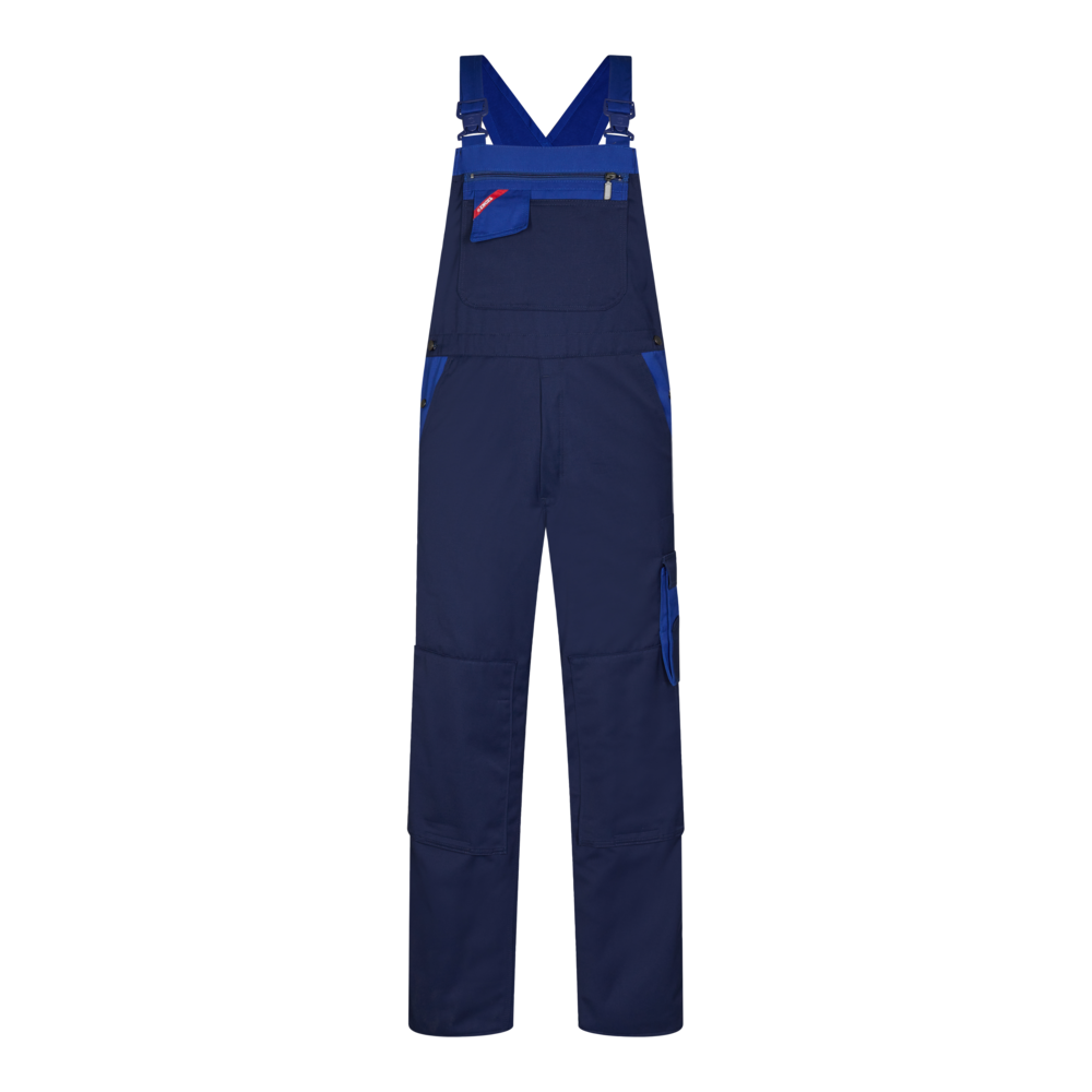Enterprise Baumwolle Latzhose 68 marine/azure CH66, Standard