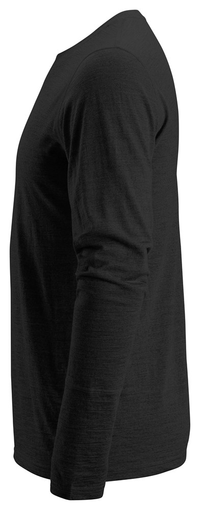 Wolle-Langarm-T-Shirt