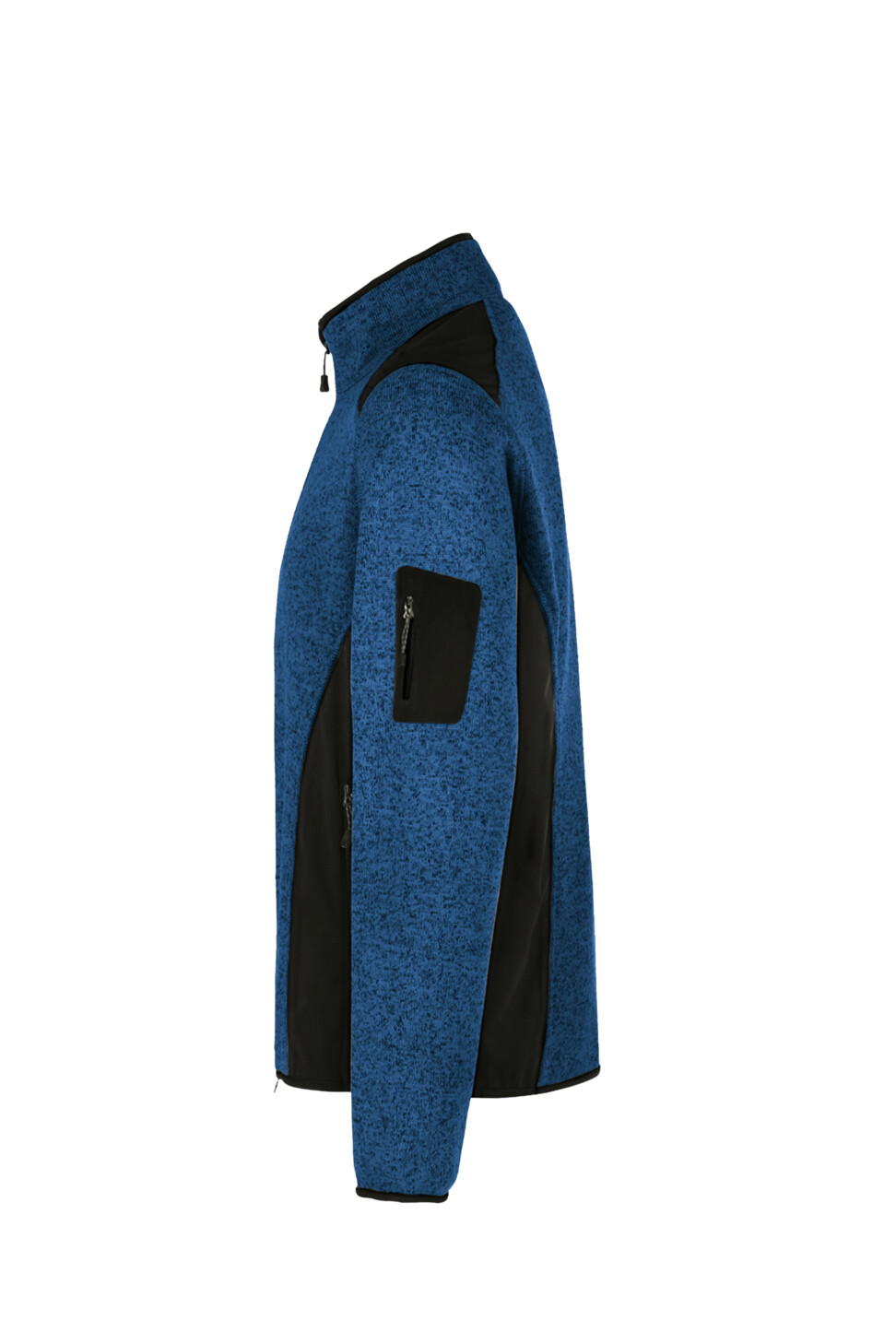 Hakro Strickfleecejacke Dawson 310-royalblau meliert S