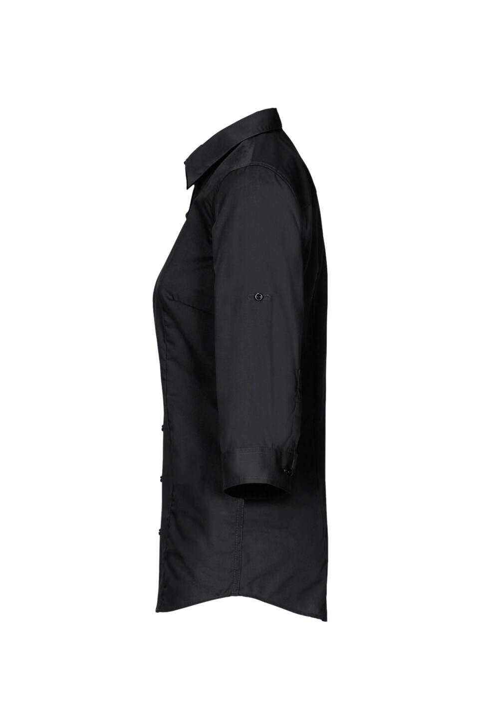 Hakro 3/4-Arm-Vario Mikralinar Bluse 005-schwarz 3XL